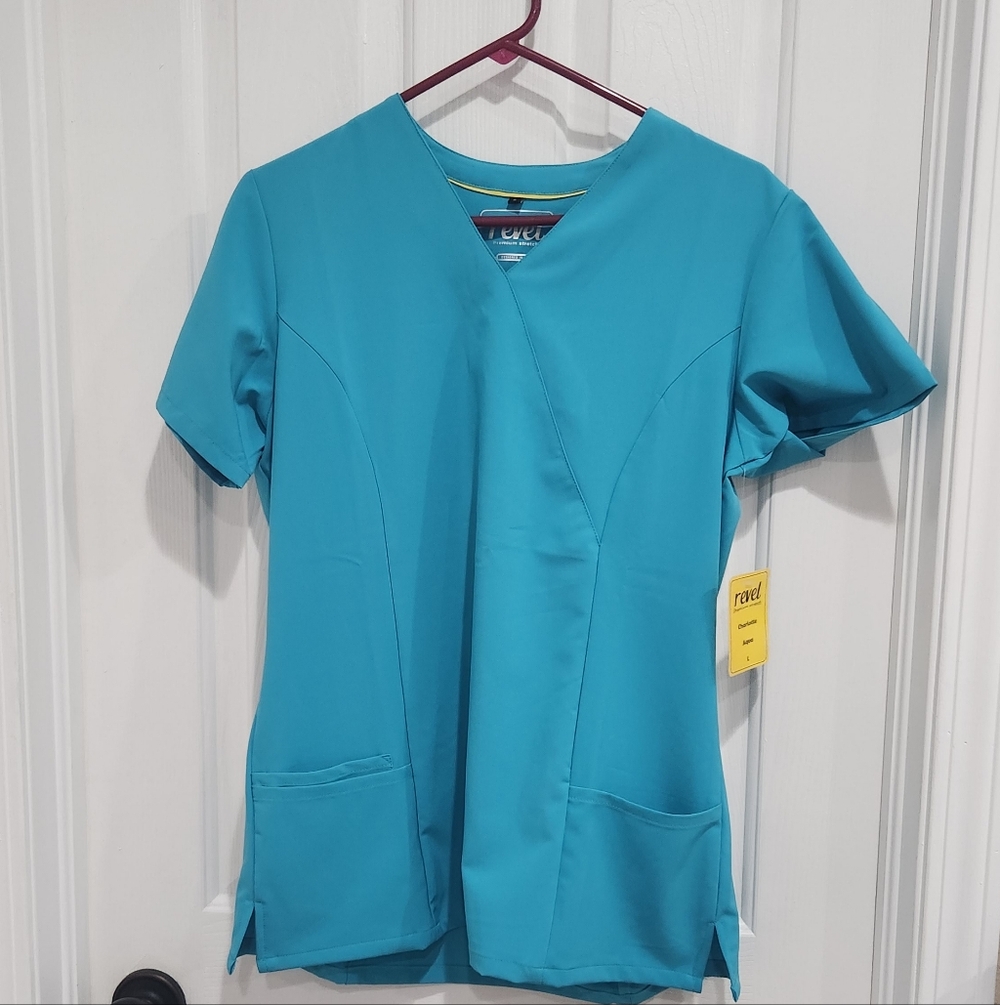 Rue21 Aqua Short Sleeve Top